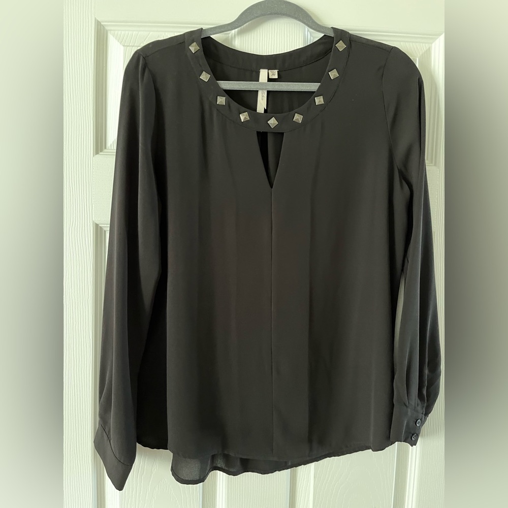 Nordstroms black blouse, size medium